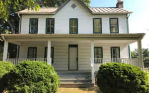 Front of the Ellmore Farmhouse